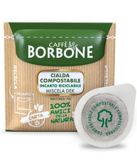 CIALDE ESE 44MM CAFFE' BORBONE MISCELA DEK - BOX 50PZ