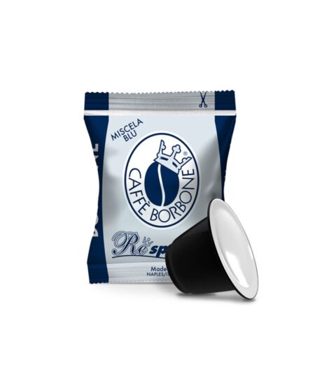 CAFFE' BORBONE MISCELA NOBILE (BLU) - BOX 120 CAPSULE COMPATIBILI NESPRESSO