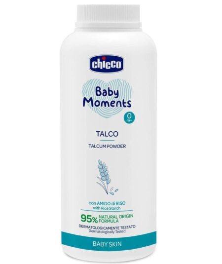 CHICCO BABY MOMENTS TALCO CON AMIDO DI RISO  150 ML