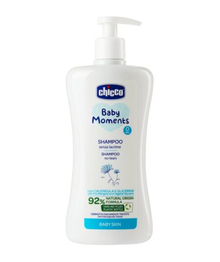 CHICCO BABY MOMENTS BAGNO SHAMPOO S/LACRIME CALENDULA E GLICERINA 500 ML
