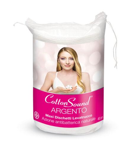 COTTON SOUND ARGENTO DISCHETTI CON ANTIBATTERICO 7 IN 1
