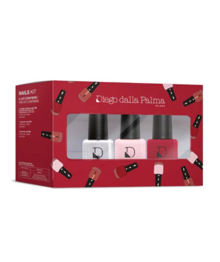 DIEGO DALLA PALMA COFFRET SMALTI TOP COAT 380+ SUMMER RAIN 204+ INTO THE RED