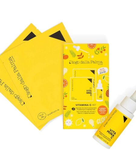 DIEGO DALLA PALMA COFANETTO SIERO ILLUMINANTE 30 ML + 2 MASCHERE ILLUMINANTI