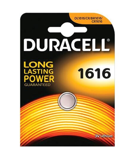 DURACELL CR1616 BLISTER 1 BATTERIA