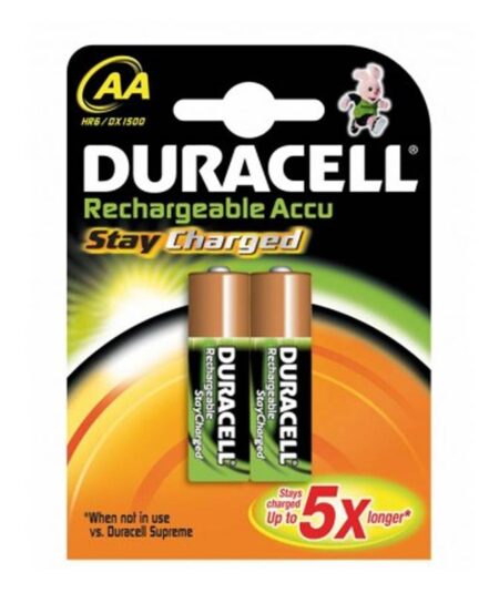 DURACELL BLISTER 2 BATTERIE STILO RICARICABILI 2500mAh (HR06BL2)