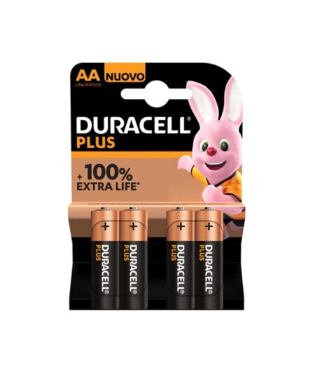 BLISTER 4 STILO DURACELL PLUS LR6MN1500