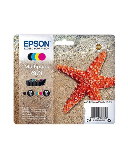 EPSON 603 MULTIPACK (C13T03U64010) - CARTUCCIA ORIGINALE
