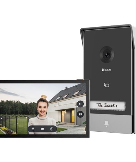 EZVIZ HP7 - VIDEOCITOFONO - 2K - SCHERMO TOUCH 7" - CONTROLLO REMOTO - RILEVAMENTO MOVIMENTO - AUDIO BIDIREZIONALE - SBLOCCO RFID