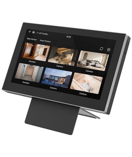 EZVIZ SD7 - MONITOR SMART WIFI TOUCH 7" - APPLICABILE A CAMPANELLI, SPIONCINI, TELECAMERE - FUNZIONE SECONDO SCHERMO PER CITOFONO HP7 - SUPPORTA FINO A 30 DISPOSITIVI