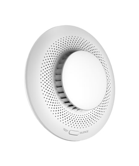EZVIZ T4C -SENSORE FUMO WIRELESS (DA ABBINARE ALLA CENTRALINA A3) - SIRENA 85dB - FINO A 3 ANNI DI AUTONOMIA - BATTERIE SOSTITUIBILI