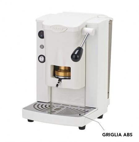 FABER PICCOLA SLOT BASIC (BIANCO) - MACCHINA PER CAFFE' - PRESSACIALDA IN OTTONE - TELAIO METALLO E POLICARBONATO