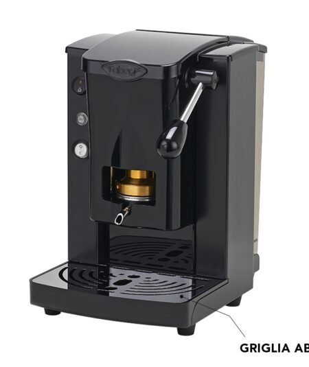 FABER PICCOLA SLOT BASIC (NERO) - MACCHINA PER CAFFE' - PRESSACIALDA IN OTTONE - TELAIO METALLO E POLICARBONATO