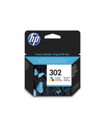 HP 302 TRI-COLOR (F6U65AE) - CARTUCCIA ORIGINALE