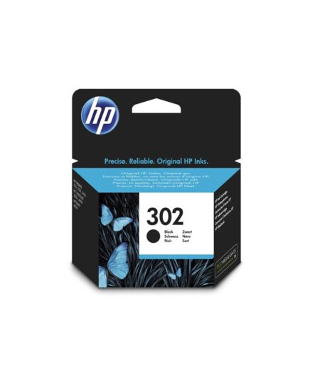 HP 302 BLACK (F6U66AE) - CARTUCCIA ORIGINALE