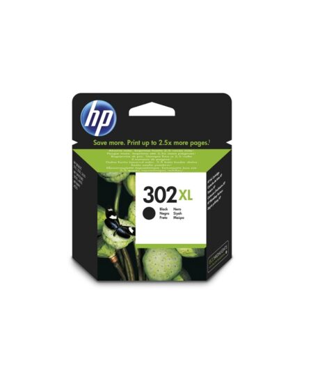 HP 302XL BLACK (F6U68AE) - CARTUCCIA ORIGINALE AD ALTA EFFICIENZA