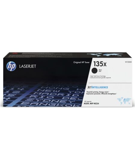 HP 135X BLACK (W1350X) - TONER ORIGINALE AD ALTA EFFICIENZA