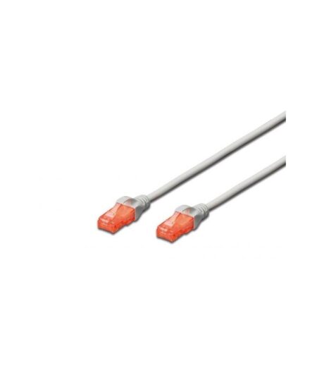 CAVO RETE 5 MT GRIGIO CAT.6 NON SCHERMATO