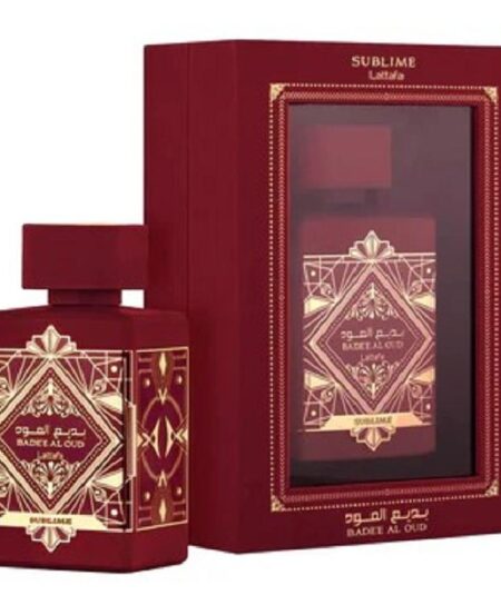Lattafa Badee Al Oud Sublime EDP 100 ml – Profumo Arabo Unisex, Floreale‑Fruttato Gourmand