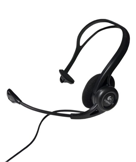 LOGITECH 850 (981-000096) - CUFFIE CON MICROFONO - INGRESSO JACK - NERO