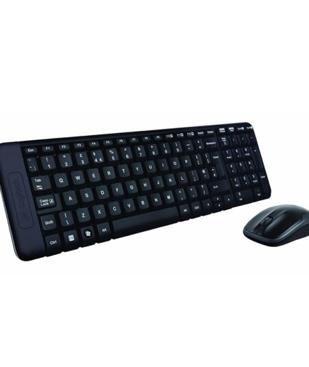 TASTIERA LOGITECH MK220 + MOUSE WIRELESS BK 920-003721
