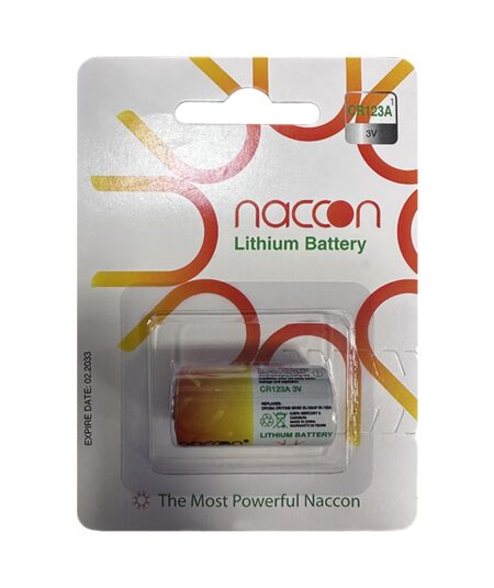 NACCON CR-123A - BATTERIA A LITIO 3 VOLTS