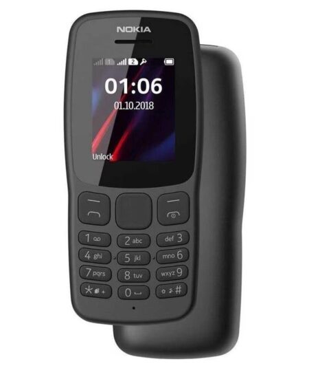NOKIA 106 (BLACK) - MOBILE PHONE - DUAL SIM