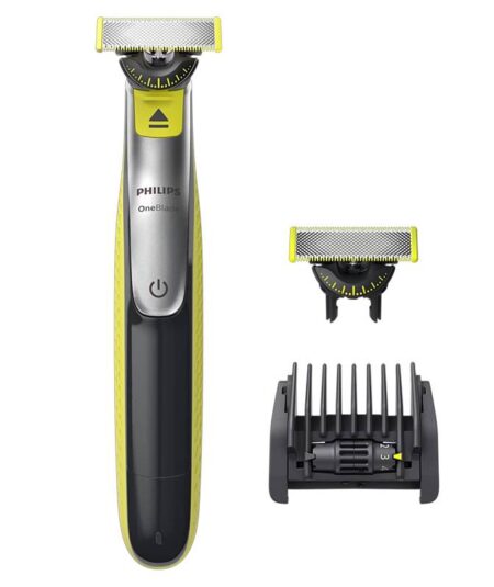 PHILIPS ONEBLADE 360 (QP2734/31) - RASOIO ELETTRICO CON  PETTINE 5 IN 1 - 2 LAME 360