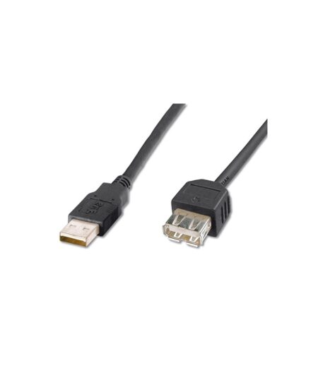 CAVO PROLUNGA USB 1.8MT BLACK M/F - DIGITUS