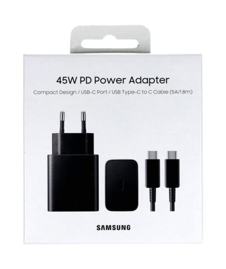 SAMSUNG FAST EP-T4510XBEGEU - ALIMENTATORE 45W TYPE-C BLACK