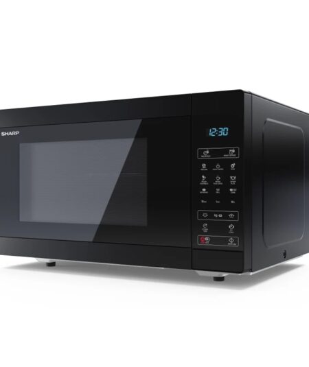 SHARP YC-MG81E-B - FORNO A MICROONDE 28L - 900W - CONTROLLO DIGITALE - GRILL - 11 LIVELLI DI POTENZA - BLACK