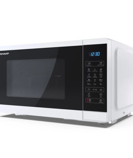 SHARP YC-MG81E-W - FORNO A MICROONDE 28L - 900W - CONTROLLO DIGITALE - GRILL - 11 LIVELLI DI POTENZA - WHITE