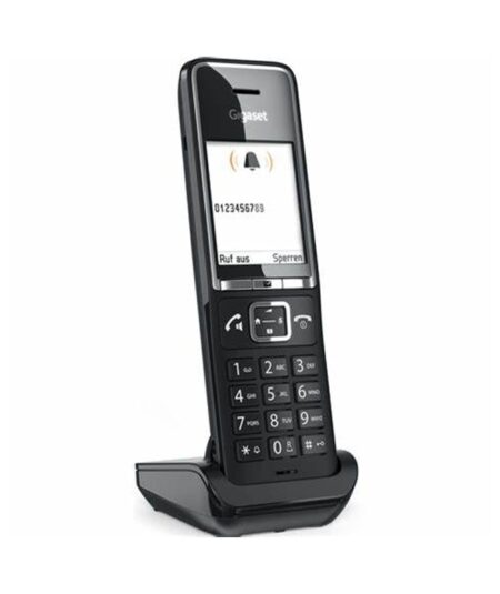 GIGASET COMFORT 550 (NERO) - TELEFONO CORDLESS - VIVAVOCE - PRESA CUFFIE