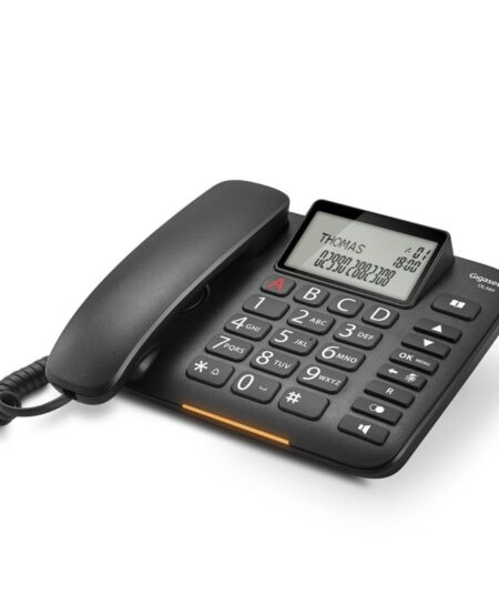 GIGASET DL380 (NERO) - TELEFONO CORDED - DISPLAY - VIVAVOCE - TASTI GRANDI
