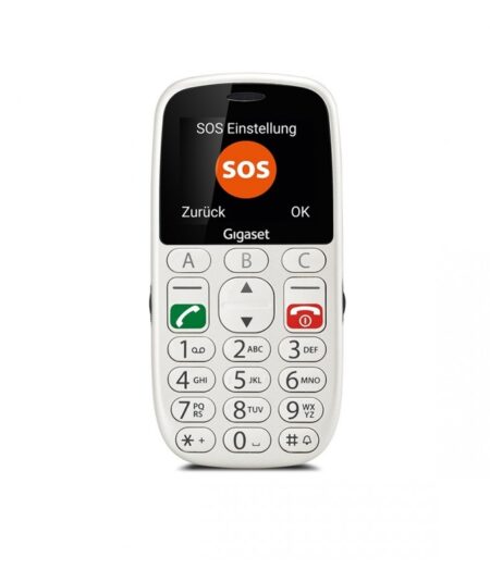 GIGASET GL390 (BIANCO) - TELEFONO CELLULARE SENIOR BARPHONE