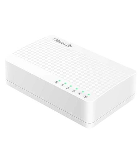 TENDA S105 - DESKTOP SWITCH 5 PORTE - 10/100 MBPS - CHASSIS PLASTICA