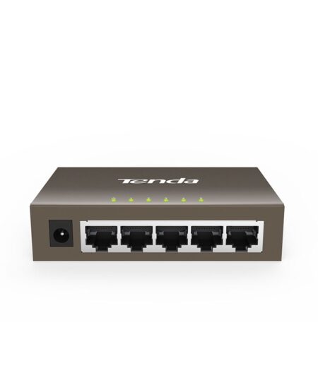 TENDA TEG1005D - DESKTOP SWITCH 5 PORTE GIGABIT - 10/100/1000 MBPS - CHASSIS METALLO