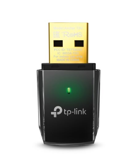TP-LINK ARCHER T2U - ADATTATORE DI RETE USB WIRELESS 600 Mbit/s