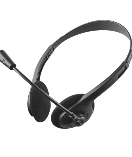 TRUST PRIMO (21665) - CUFFIE ON-EAR CON MICROFONO IDEALI PER CHAT