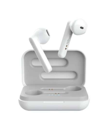TRUST PRIMO TOUCH (23783) - AURICOLARI WIRELESS BLUETOOTH 5.0 - BIANCO