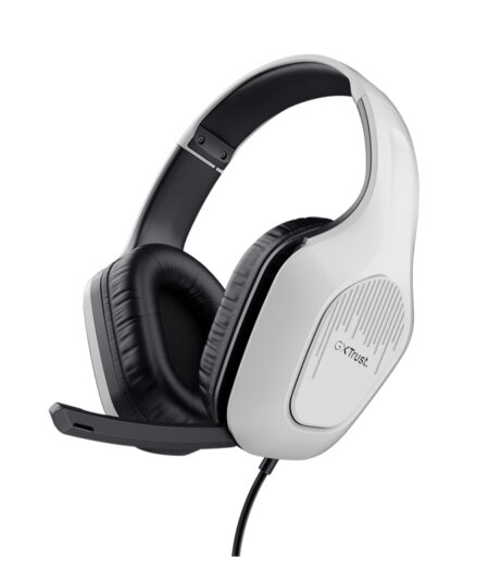 TRUST GXT 415PS ZIROX (24993) - CUFFIE GAMING OVER-EAR PER PS5 E MULTIPIATTAFORMA - WHITE