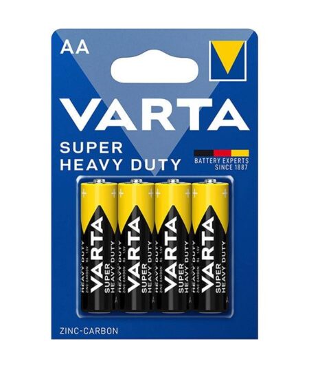 VARTA 2006 BLISTER 4 BATTERIE STILO AA - ZINCO CARBONE
