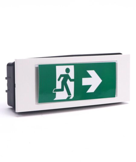 V-TAC VT-511S - LAMPADA EMERGENZA + EXIT A LUCE BIANCA 6000K - 3.8W - 110 LUMENS - IP20