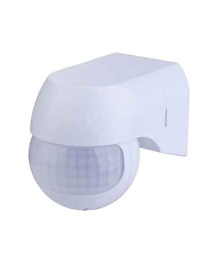 V-TAC VT-8028 (BIANCO) - SENSORE DI MOVIMENTO E CREPUSCOLARE - RILEVAZIONE 12 METRI - IP44