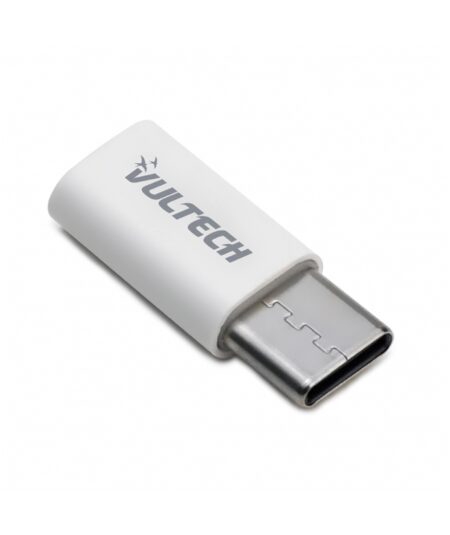 VULTECH ADP-01P - ADATTATORE IN PLASTICA Micro USB 2.0 to Type C