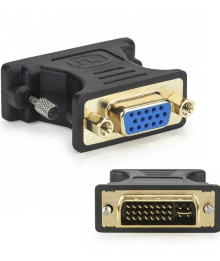 VULTECH ADU93 - ADATTATORE DVI-I MASCHIO VGA FEMMINA