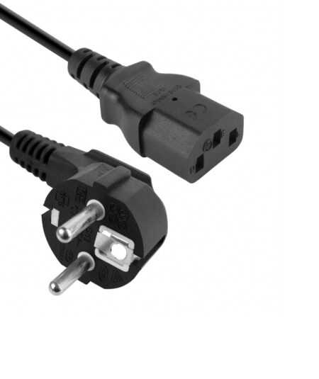 VULTECH ALIM15 - CAVO ALIMENTAZIONE 1.5 M PC STANDARD CON PRESA SCHUKO