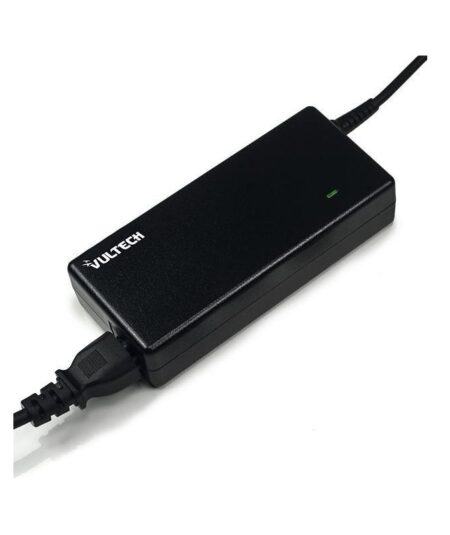 VULTECH AU-67WTC - ALIMENTATORE UNIVERSALE PER NOTEBOOK E SMARTPHONE CON CONNETTORE TYPE-C TECNOLOGIA GAN E FUNZIONE PPS