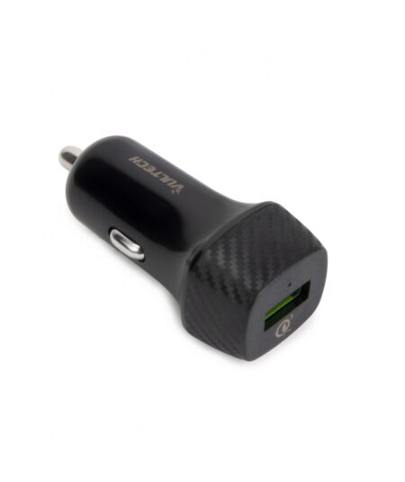 VULTECH CA-1Q - CARICATORE DA AUTO CON USB QUICKCHARGE 3.0 (MAX 18W)