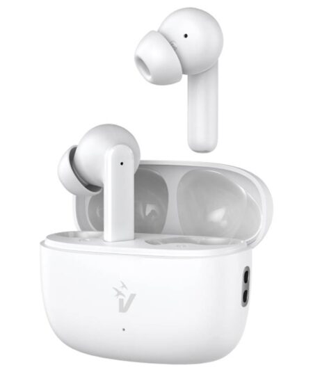 VULTECH POP EP-40 (BIANCO) - AURICOLARI BLUETOOTH 5.3 CON CUSTODIA DI RICARICA