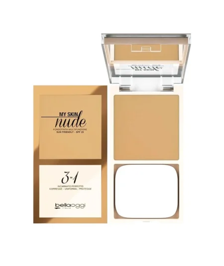 BELLAOGGI My Skin Nude 01 – Fondotinta Compatto Alta Definizione